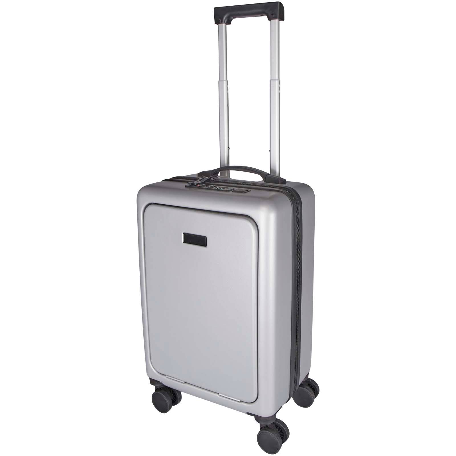 GRS recyklovaný palubný kufor veľkosti 20″ (51 cm), 40 l Rover Pro, sivá Silver