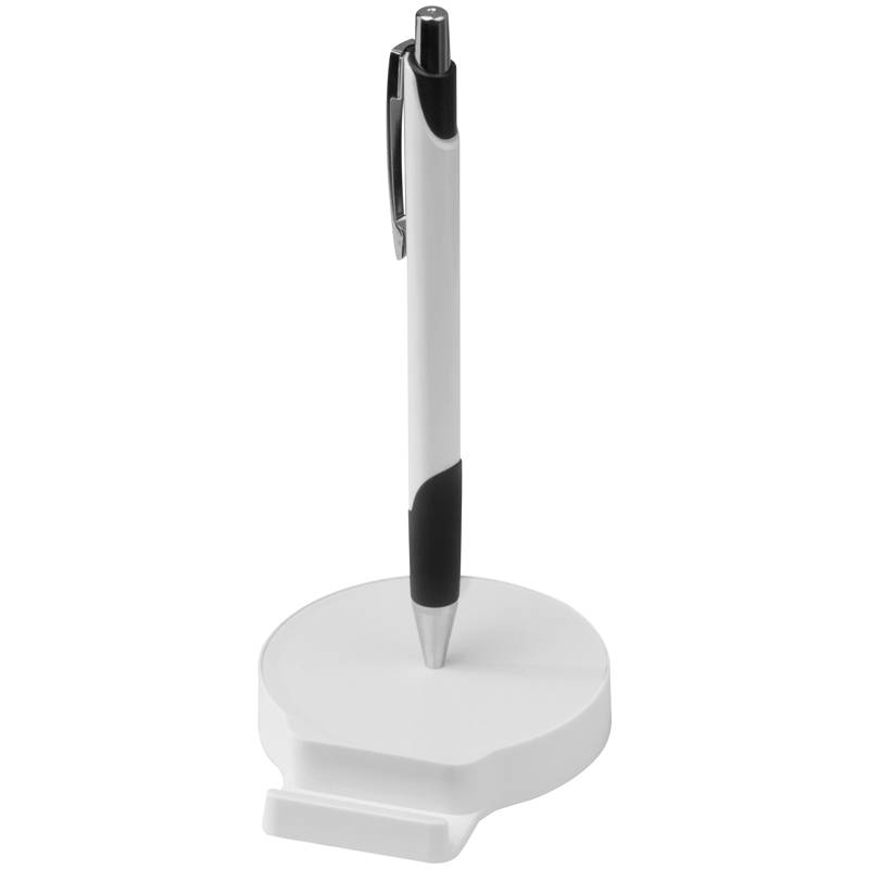 Guličkové pero s modrou náplňou a stojanom