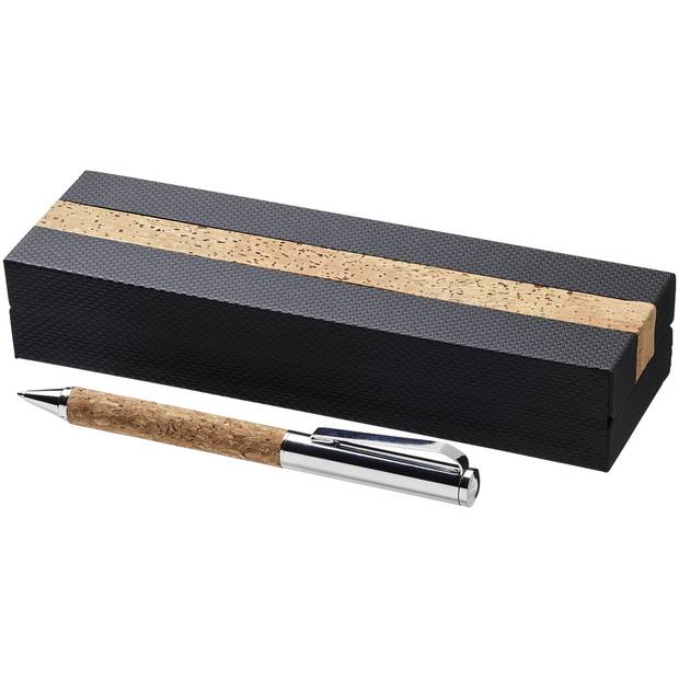 Guľôčkové pero s korkovým úchopom, béžová Guľôčkové pero s korkovým úchopom, béžová