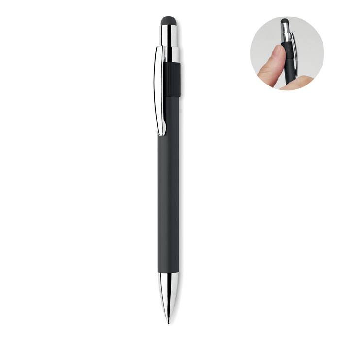 Guľôčkové pero, stylus a spinner, čierna