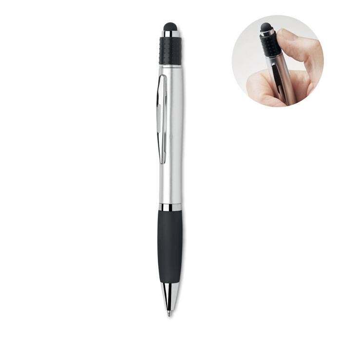 Guľôčkové pero, stylus a spinner, čierna
