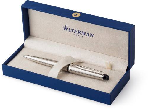 Guľôčkové pero Waterman Expert, strieborná