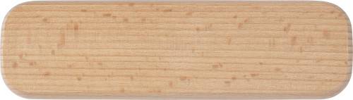 Guľôčkové pero z bukového dreva, hnědá