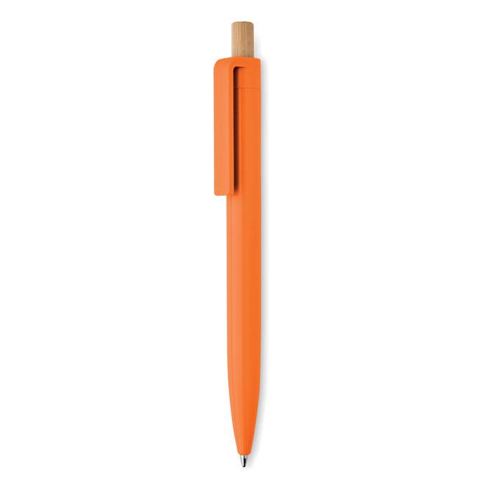 Guľôčkové pero z recyklovaného ABS, oranžová