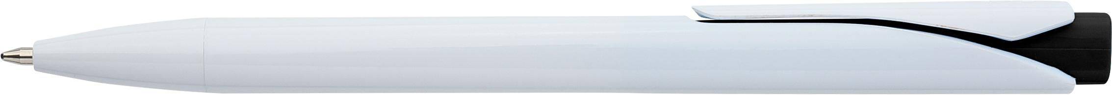 Guľôčkové pero z recyklovaného kartónu Oasis, čierna