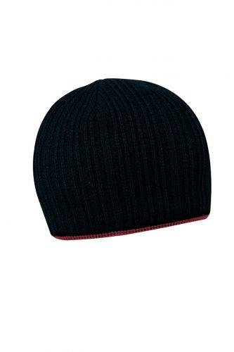 černá - červená vínová