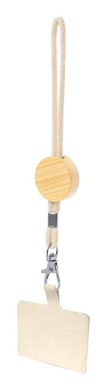 Harlux náramok s držiakom na mobil, hnedá