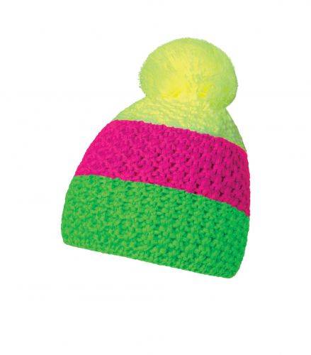 zelená - růžová - žlutá