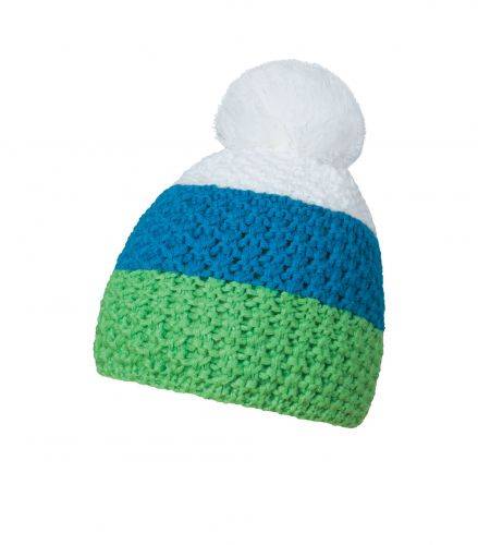 zelená - modrá - bílá