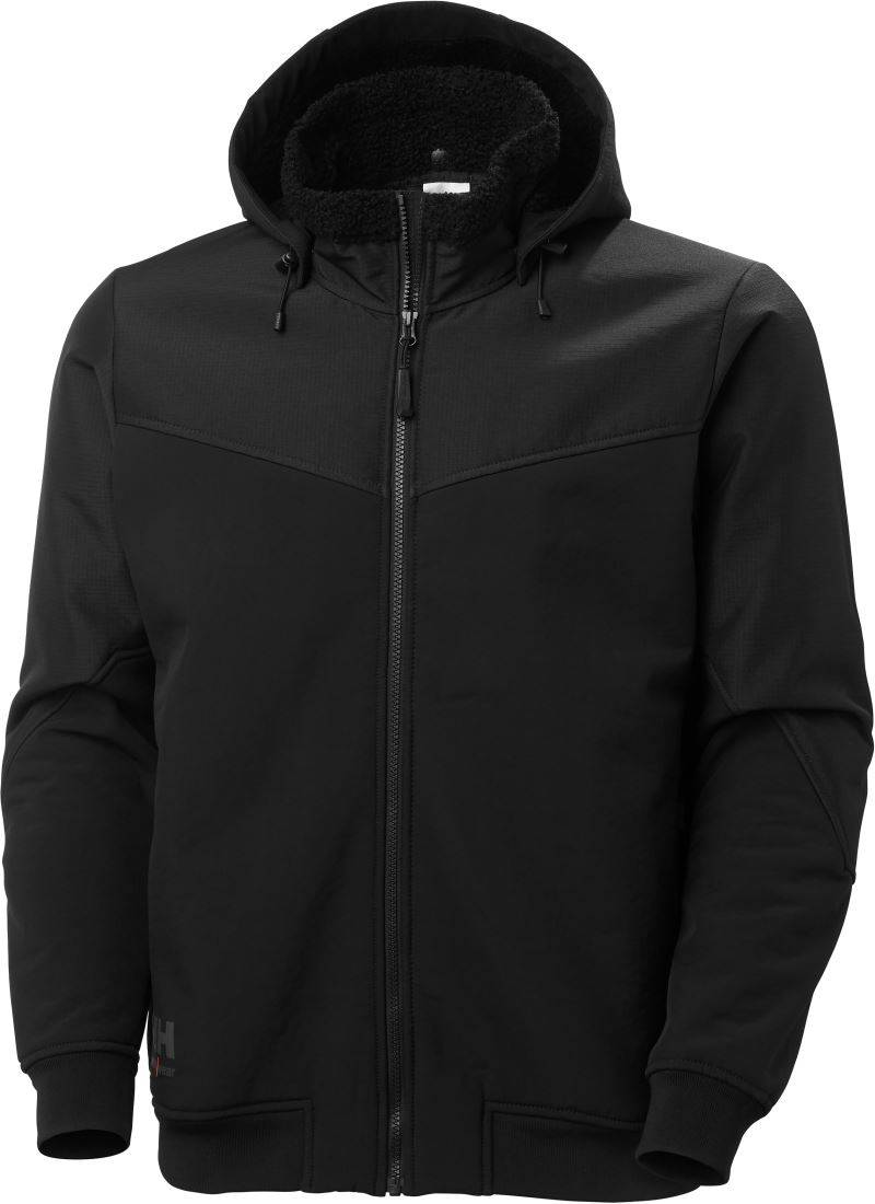 Helly Hansen|Oxford 74291, Prac.zimná softshell bunda"Oxford", čierna, 4XL