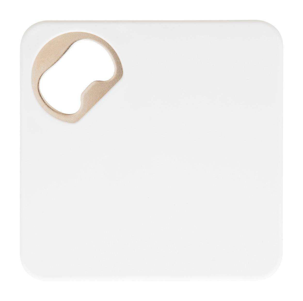 Hopfanatic podložka pod sklenici, bílá