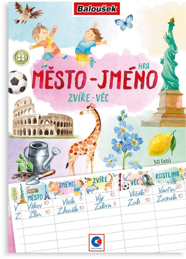 Jméno - město