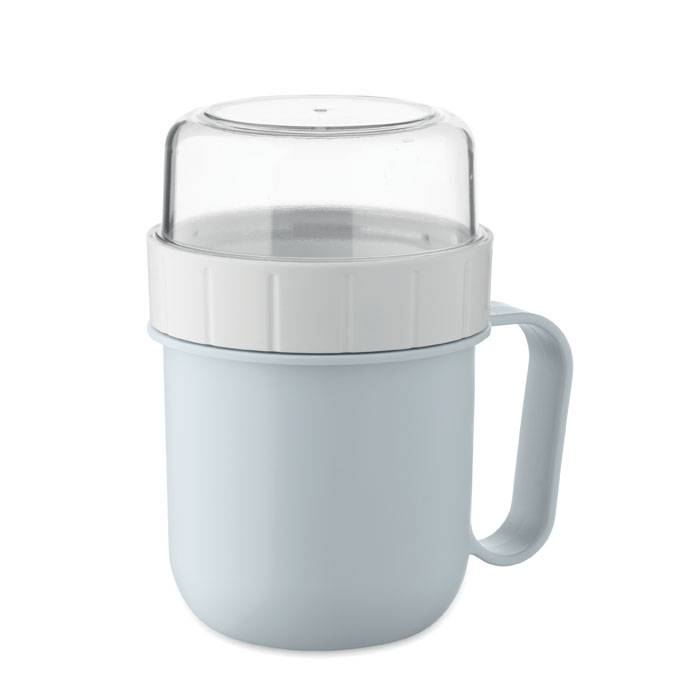Hrnček na cesty z PP 450 ml, modrá Kid