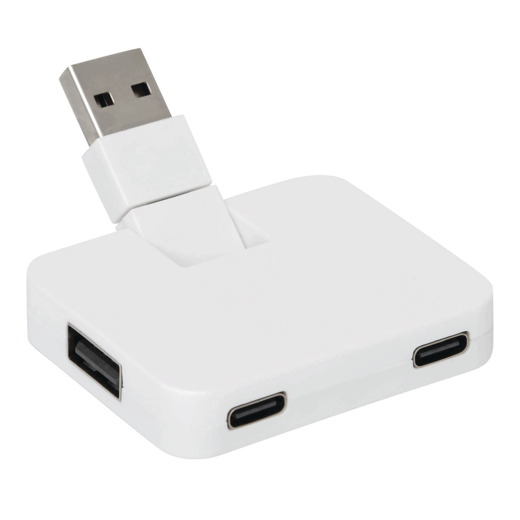 HUBI - USB hub, biela