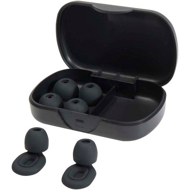 Hush štuple do uší, čierna Hush štuple do uší, čierna