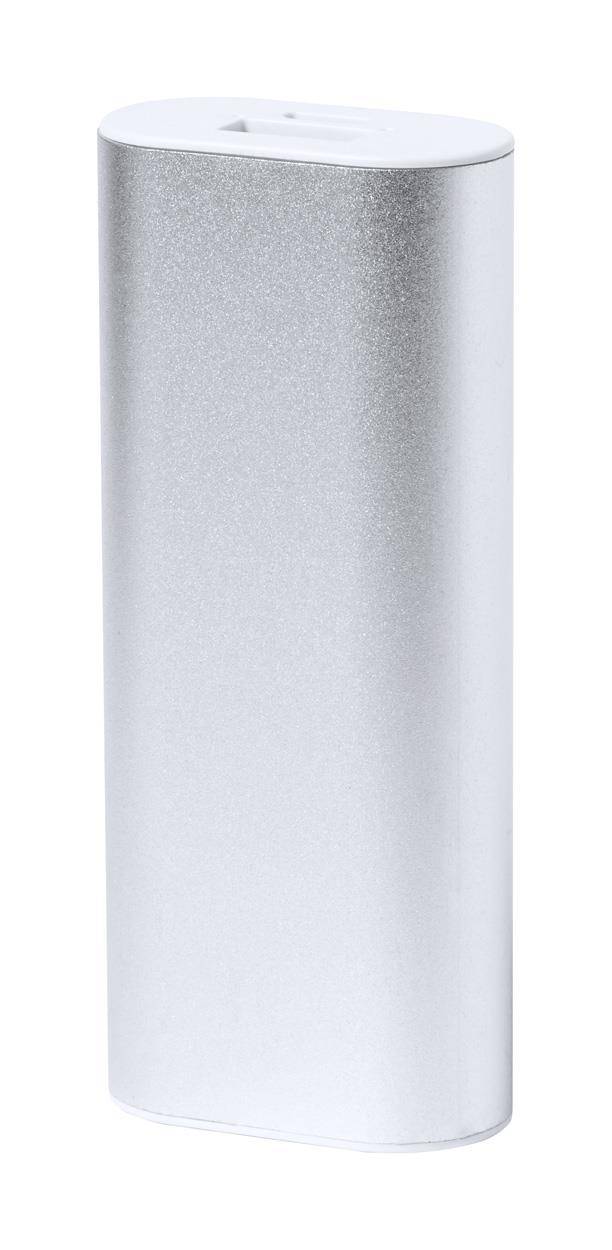 Hylin power banka, sivá strieborná  