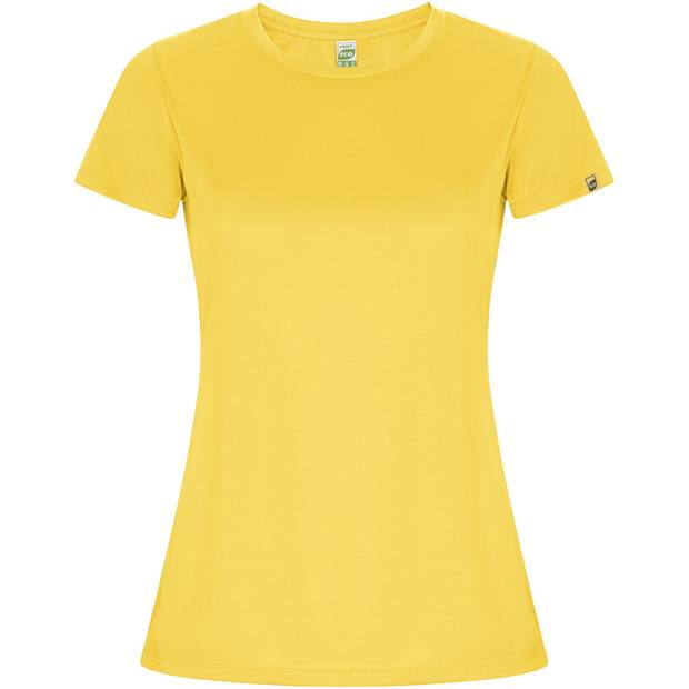 Imola dámske športové tričko s krátkym rukávom, žltá, S Imola dámske športové tričko s krátkym rukávom, žltá, S