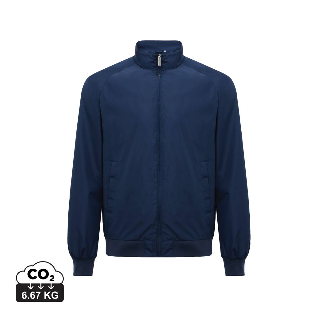 IQONIQ Odin mestská bunda z recyklovaného polyesteru, modrá Navy, 3XL