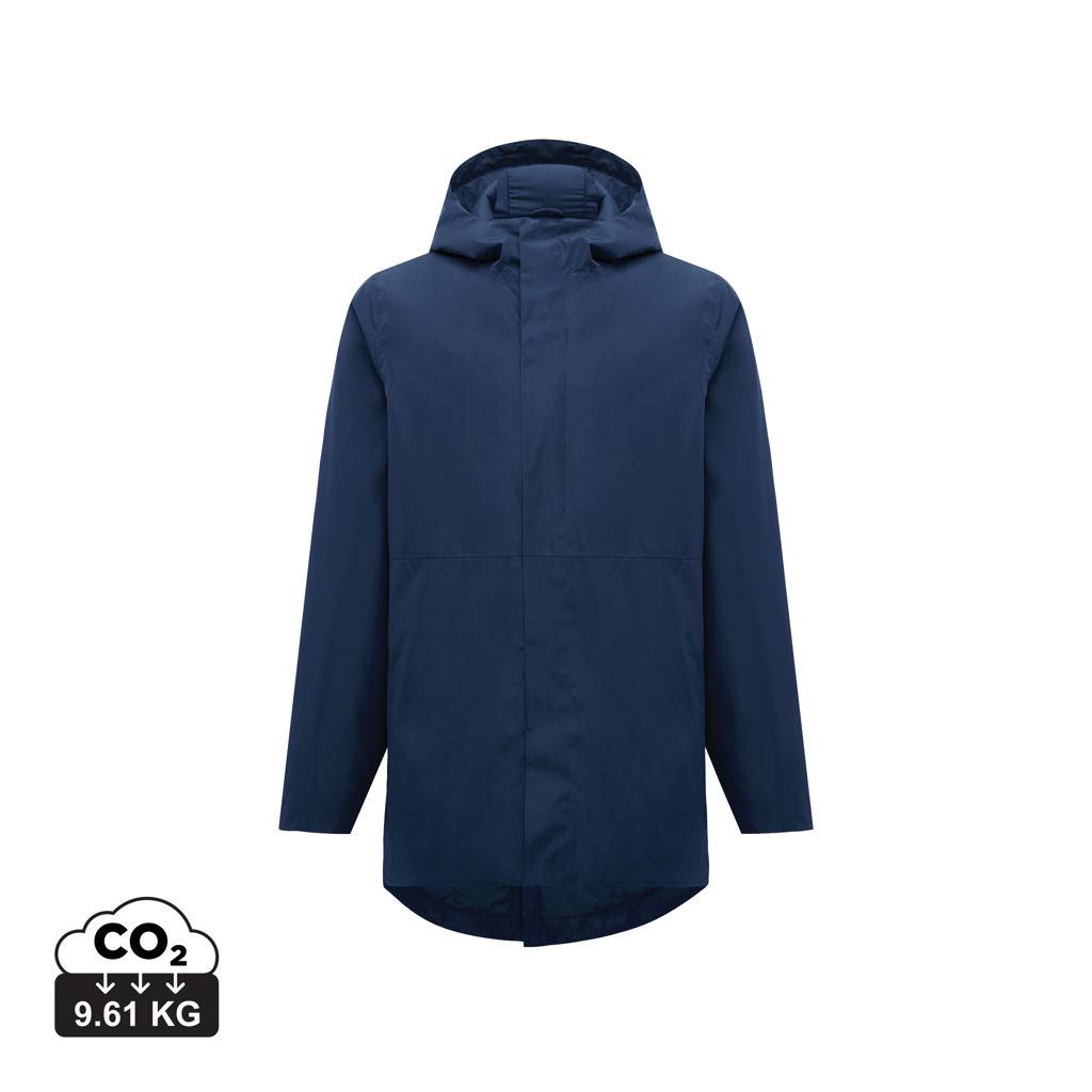 IQONIQ Thelon parka z recyklovaného polyesteru, modrá Navy, 3XL