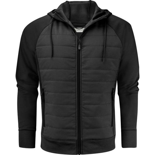 James Harvest|Keyport Jacket Men, Pánska hybrid.bunda"Two-Tone", čierna, 4XL James Harvest|Keyport Jacket Men, Pánska hybrid.bunda"Two-Tone", čierna, 4XL