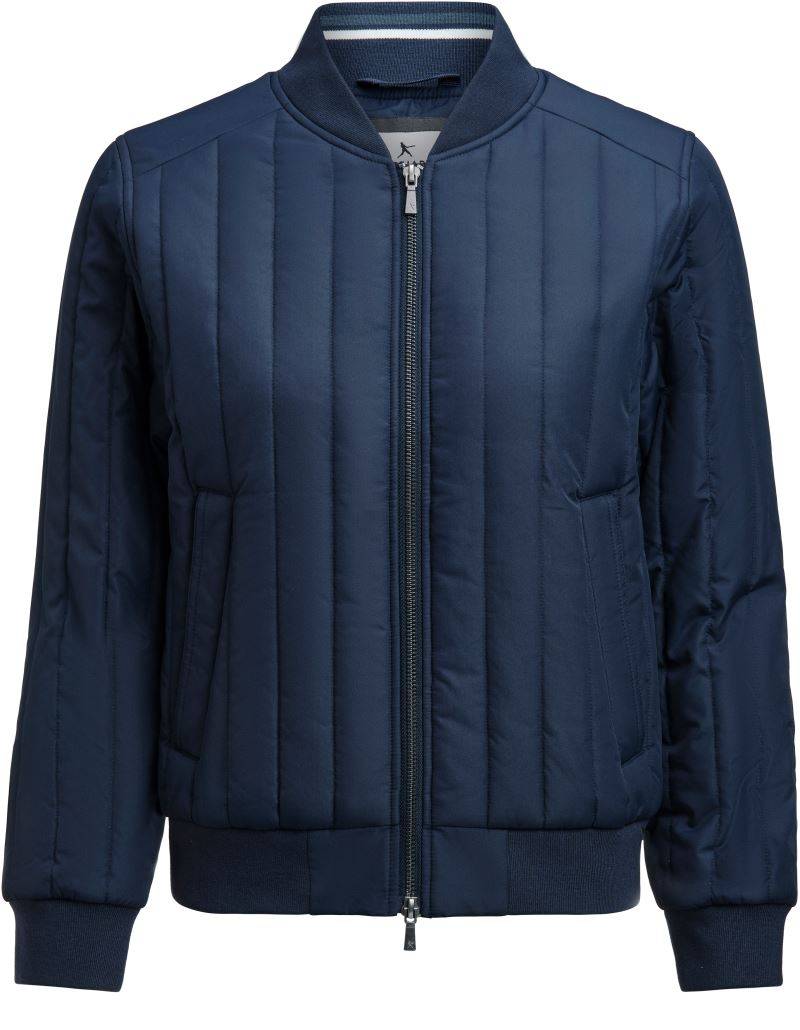 James Harvest|Scarsdale Jacket Women, Dámska prešív. bunda, modrá Navy, XL