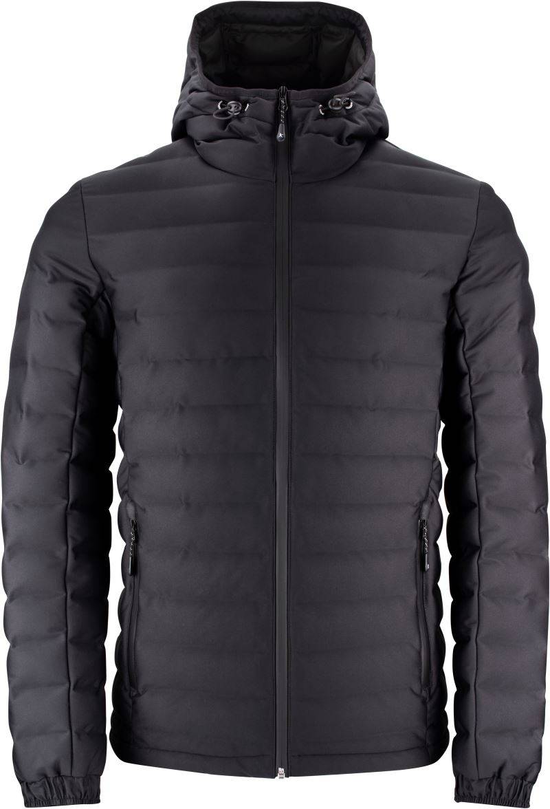 James Harvest|Woodlake Jacket , Pánska zimná bunda"Woodlake Heights", čierna, S