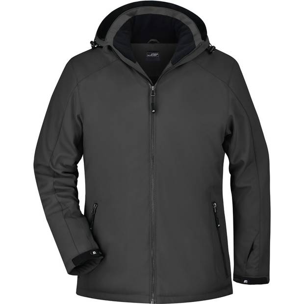 James&Nicholson|JN 1053, Dámska 3vrstv.softshell bunda, čierna, S James&Nicholson|JN 1053, Dámska 3vrstv.softshell bunda, čierna, S