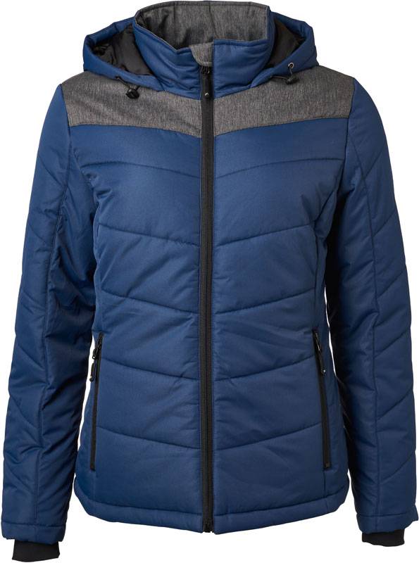 modrá Navy - sivá Anthracite Melange