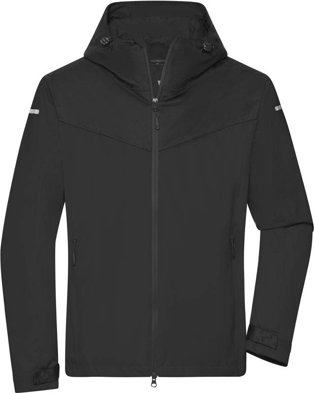 James&Nicholson|JN 1180, Pánska softshell bunda, čierna, S