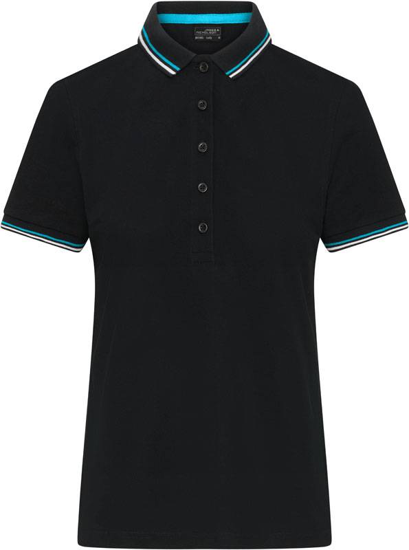 čierna - biela - modrá turquoise