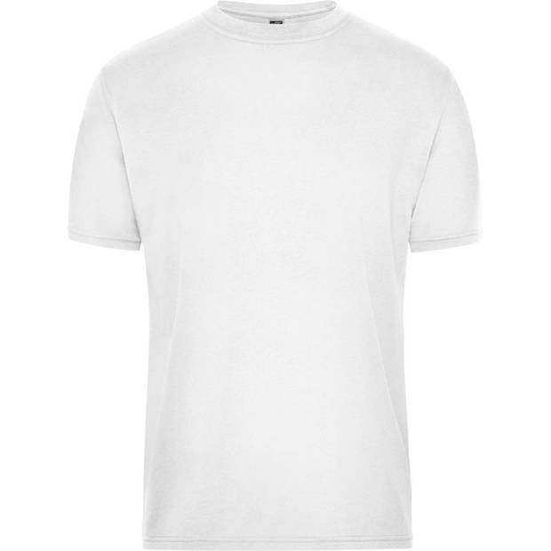 James & Nicholson | JN 1808, Pánské prac. tričko z bio bavlny, bílá, XS James & Nicholson | JN 1808, Pánské prac. tričko z bio bavlny, bílá, XS