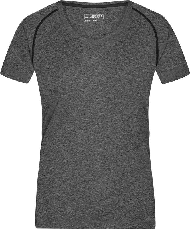 černá melange - černá