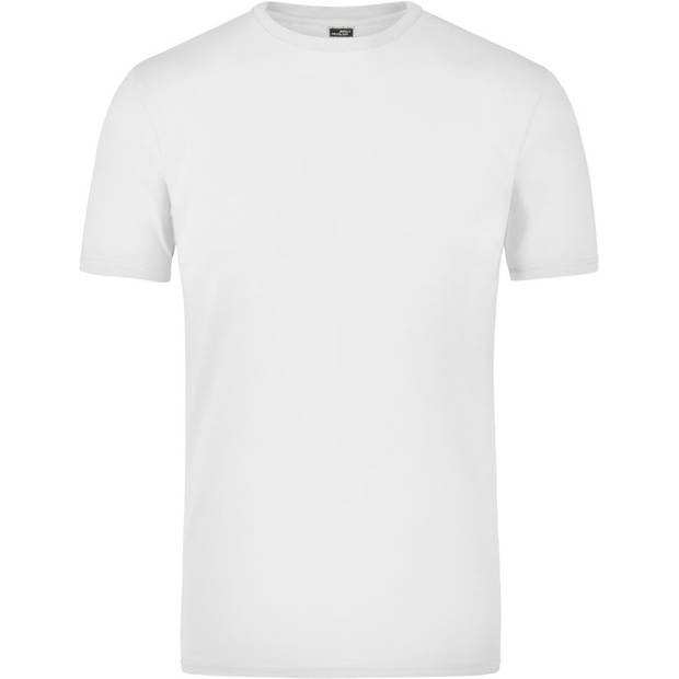 James & Nicholson | JN 55, Elastické tričko, biela, L James & Nicholson | JN 55, Elastické tričko, biela, L