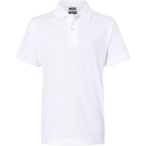 James & Nicholson | JN 70K, Detské piqué polo, biela, L James & Nicholson | JN 70K, Detské piqué polo, biela, L