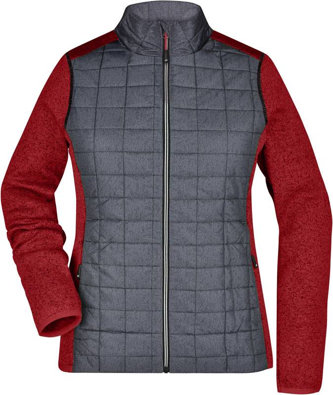 červená Melange - sivá Anthracite Melange