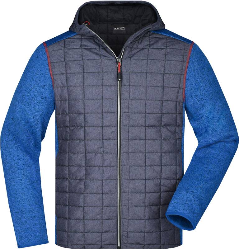 modrá Royal Melange - sivá Anthracite Melange