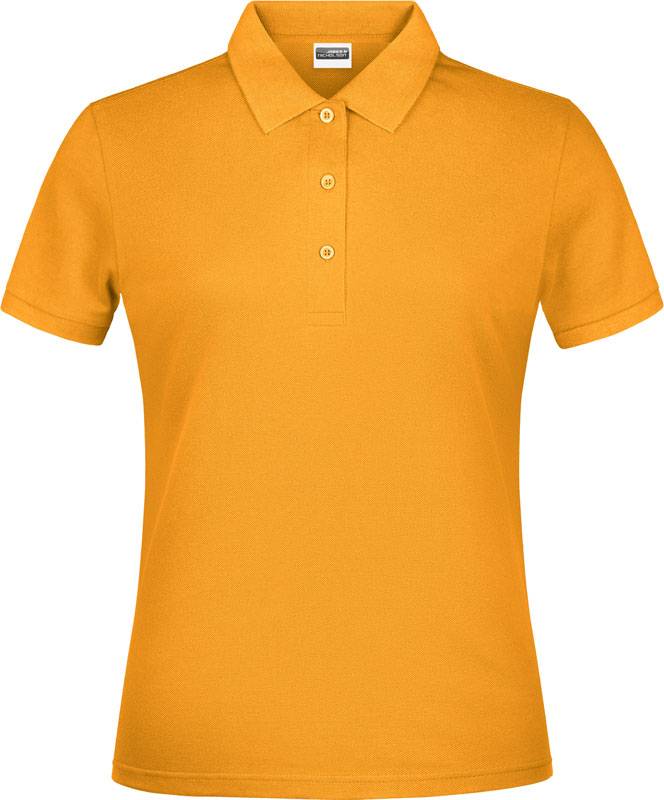 James & Nicholson | JN 791, Dámske piqué polo, žltá Gold, XXL