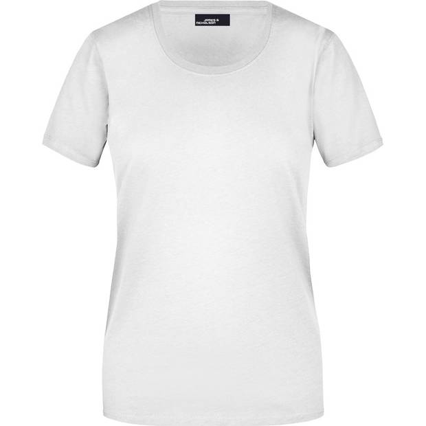 James & Nicholson | JN 901, Dámské tričko, bílá, XL James & Nicholson | JN 901, Dámské tričko, bílá, XL