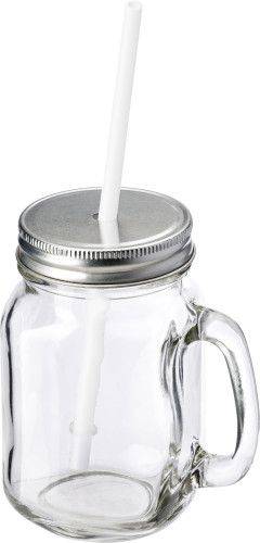 JAR pohár s uchom a viečkom 480 ml
