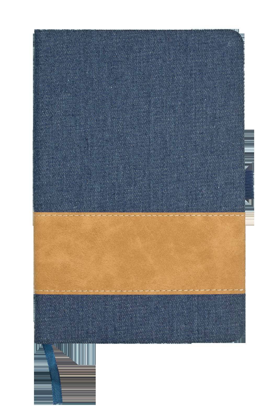 JEANS A5 zápisník, modrá Dark