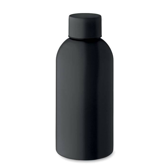 Jednostenná fľaša 500ml, čierna