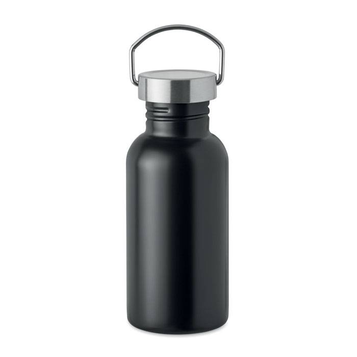 Jednostenná fľaša 500ml, čierna