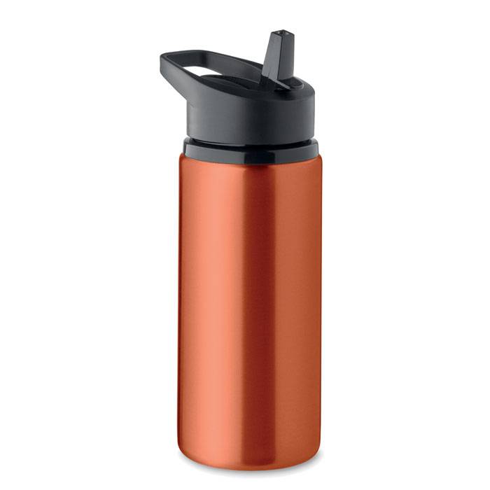 Jednostenná fľaša 500ml, oranžová
