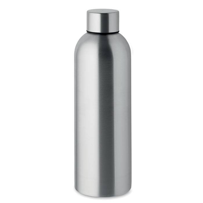 Jednostenná fľaša 750ml, sivá Silver