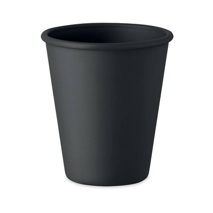 Jednostenný kelímok z PLA, čierna