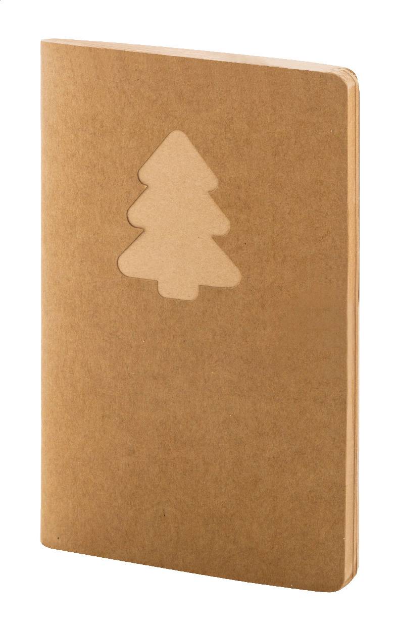 Jolbog vianočný blok, hnedá Natural
