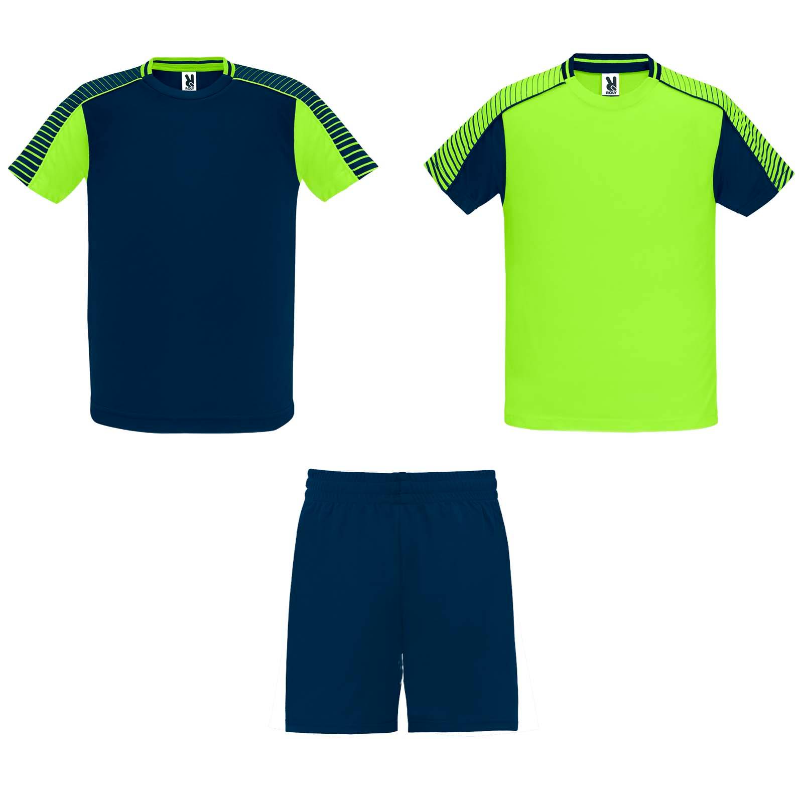 zelená Fluor - modrá Navy