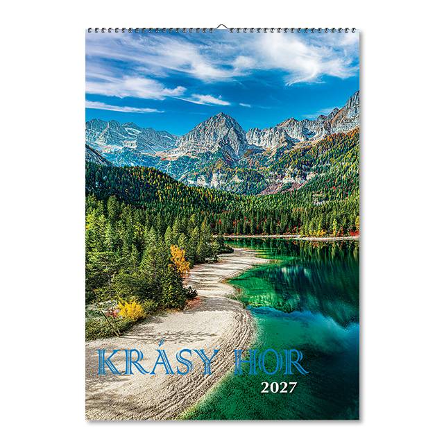 Kalendář 2027 nástěnný: KRÁSY HOR