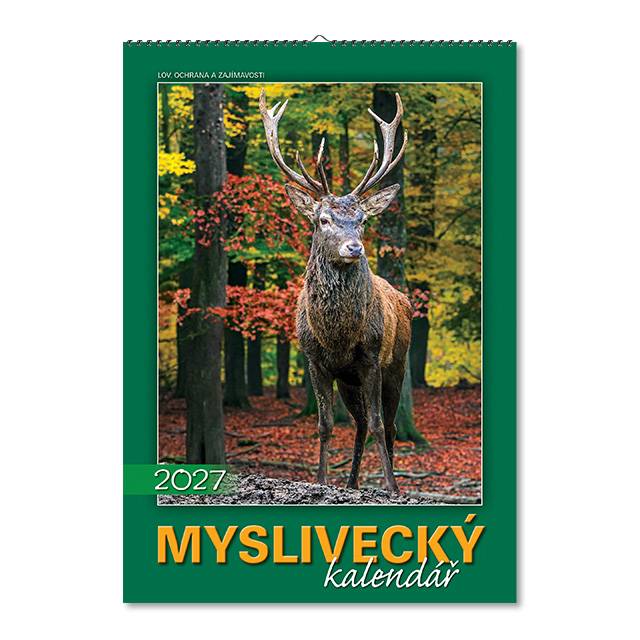 Kalendář 2027 nástěnný: MYSLIVECKÝ KALENDÁŘ