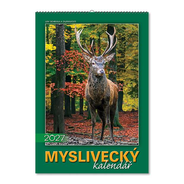 Kalendář 2027 nástěnný: MYSLIVECKÝ KALENDÁŘ Kalendář 2027 nástěnný: MYSLIVECKÝ KALENDÁŘ